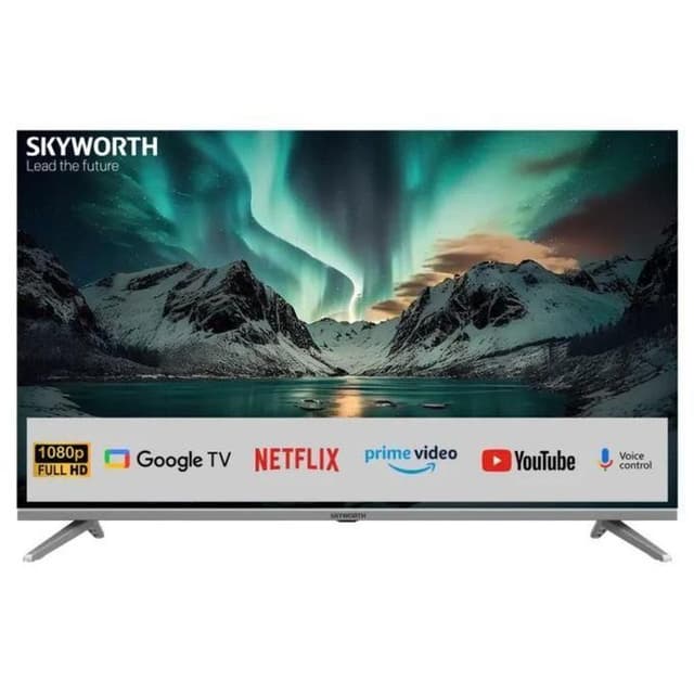Skyworth 43E3500G,43-inches full HD 2024 2025 flameless.Smart Tv.black in colour 